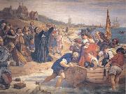 The Embarkation of the Pilgrim Fathers for New England 1620